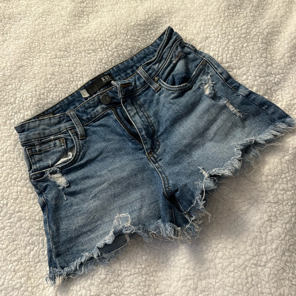 KUT from the kloth jean shorts